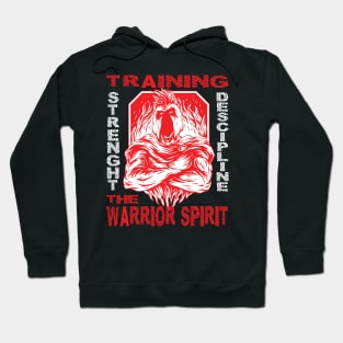 Workout Gym Fitness Physical Training The Warrior Spirit Weightlifting Bodybuilding Gift Hoodie